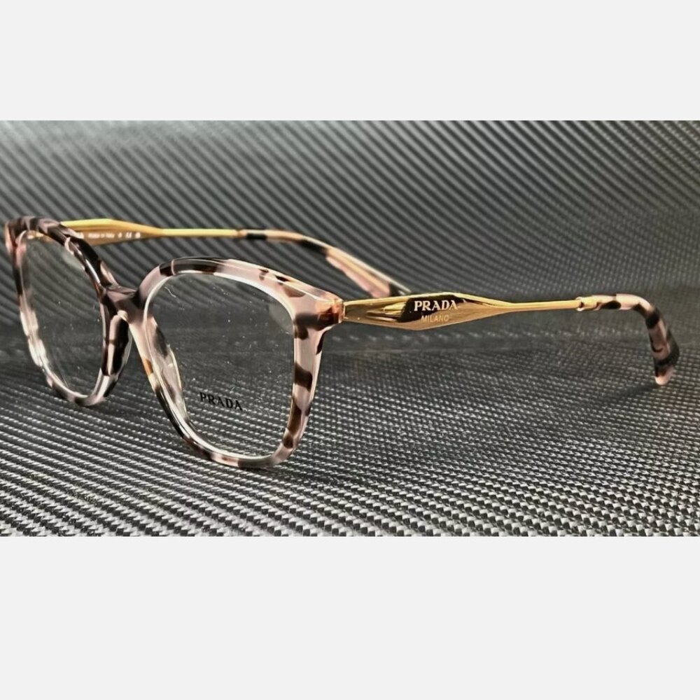 Prada Pink Womens Havana 54mm Eyeglasses
